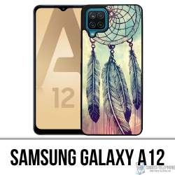 Custodia Samsung Galaxy A12 - Acchiappasogni con piume