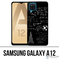 Coque Samsung Galaxy A12 - EMC2 Tableau Noir
