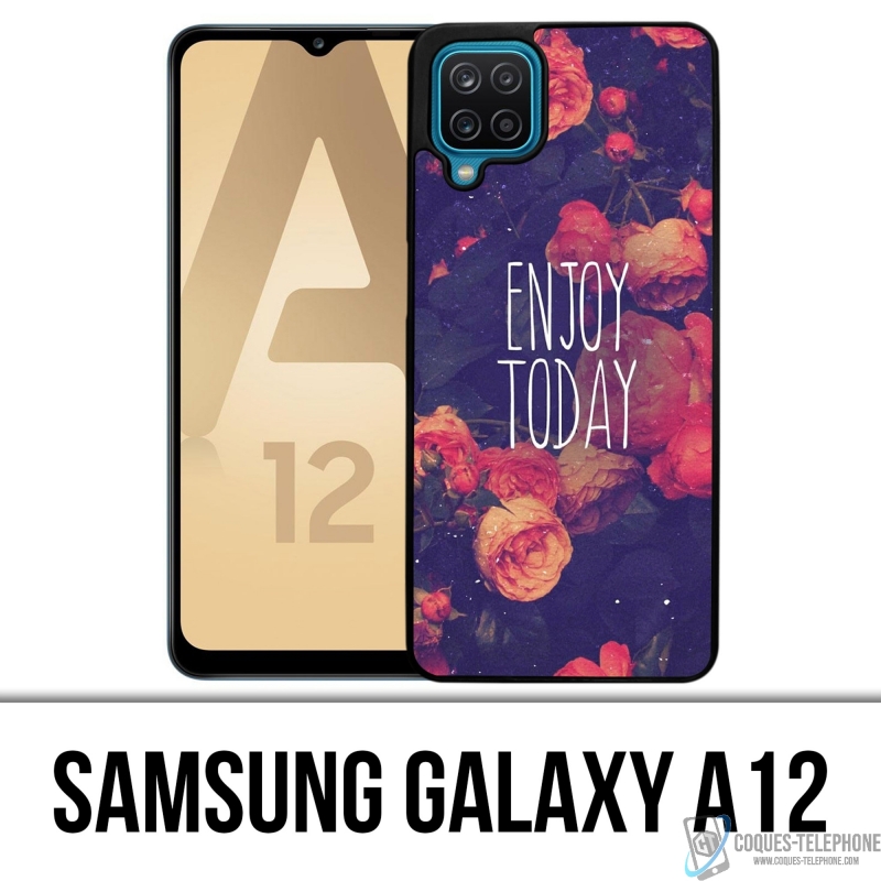 Samsung Galaxy A12 Case - Heute genießen