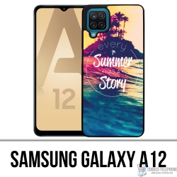 Samsung Galaxy A12 Case - Jeder Sommer hat eine Geschichte