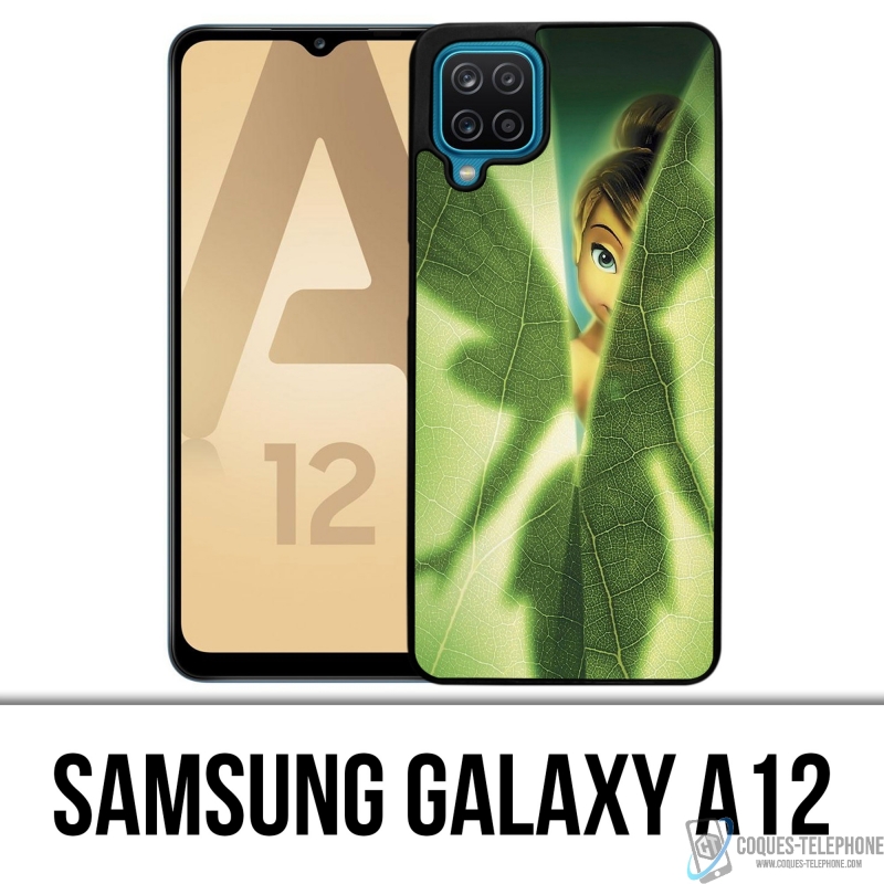 Coque Samsung Galaxy A12 - Fée Clochette Feuille