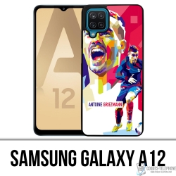Samsung Galaxy A12 Case - Griezmann Fußball