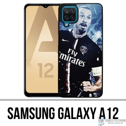 Samsung Galaxy A12 Case - Fußball Zlatan Psg