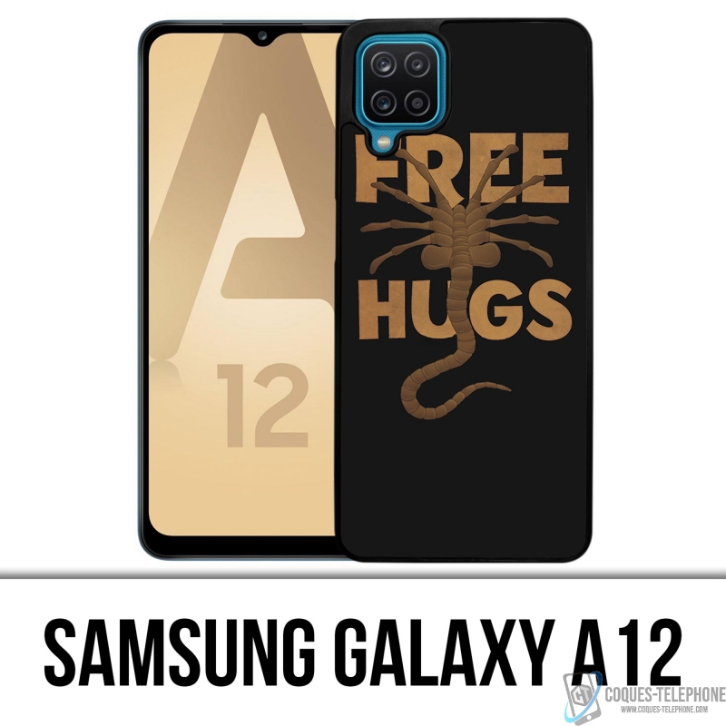 Samsung Galaxy A12 case - Free Hugs Alien