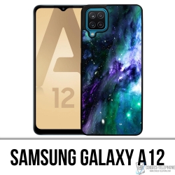 Custodia per Samsung Galaxy A12 - Blu Galaxy