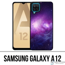 Samsung Galaxy A12 Case - Purple Galaxy
