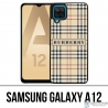 Funda Samsung Galaxy A12 - Burberry