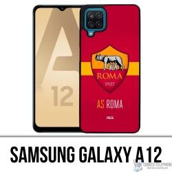 Samsung Galaxy A12 Case - AS Rom Fußball