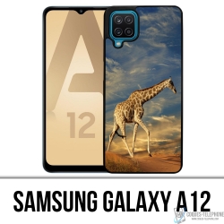 Custodia per Samsung Galaxy A12 - Giraffa