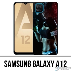 Cover Samsung Galaxy A12 - Ragazza Boxe