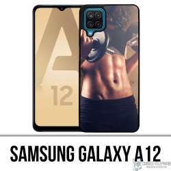 Samsung Galaxy A12 Case - Musculation Girl
