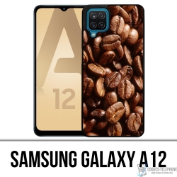 Custodia per Samsung Galaxy A12 - Chicchi di caffè