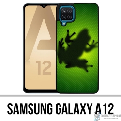 Custodia per Samsung Galaxy A12 - Rana foglia
