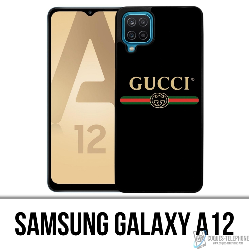 Samsung Galaxy A12 case - Gucci Logo Belt