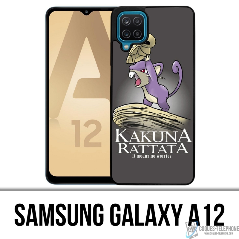 Coque Samsung Galaxy A12 - Hakuna Rattata Pokémon Roi Lion