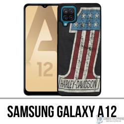 Samsung Galaxy A12 Case - Harley Davidson Logo 1