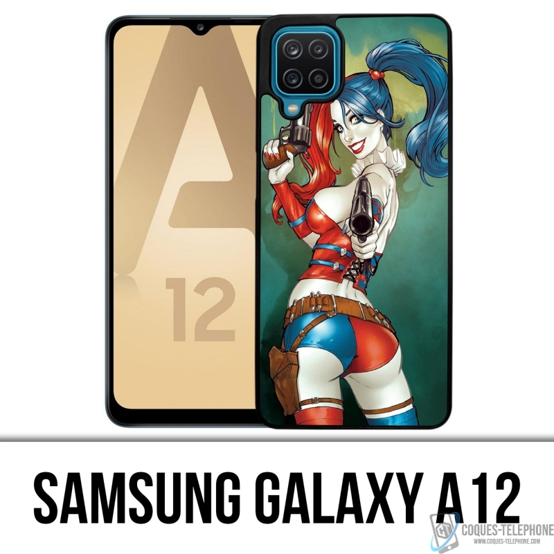 Coque Samsung Galaxy A12 - Harley Quinn Comics