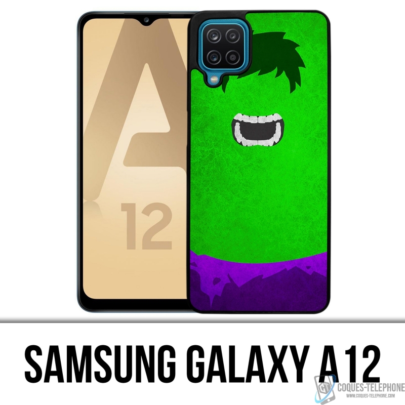 Coque Samsung Galaxy A12 - Hulk Art Design