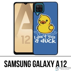 Samsung Galaxy A12 case - I Dont Give A Duck