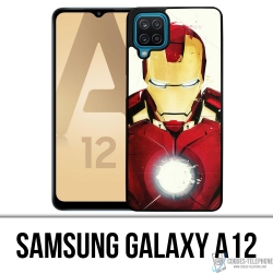 Samsung Galaxy A12 Case - Iron Man Paintart