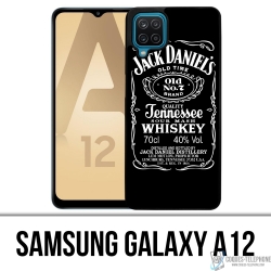 Coque Samsung Galaxy A12 - Jack Daniels Logo