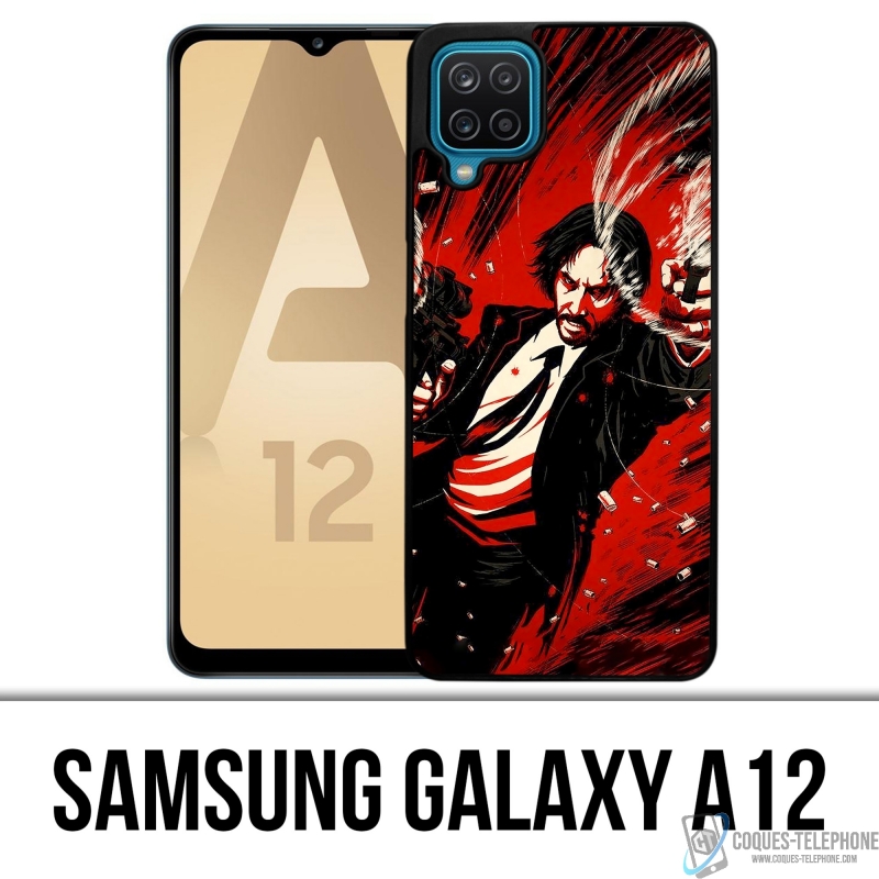 Funda Samsung Galaxy A12 - John Wick Comics