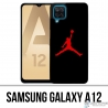 Funda Samsung Galaxy A12 - Jordan Basketball Logo Negro