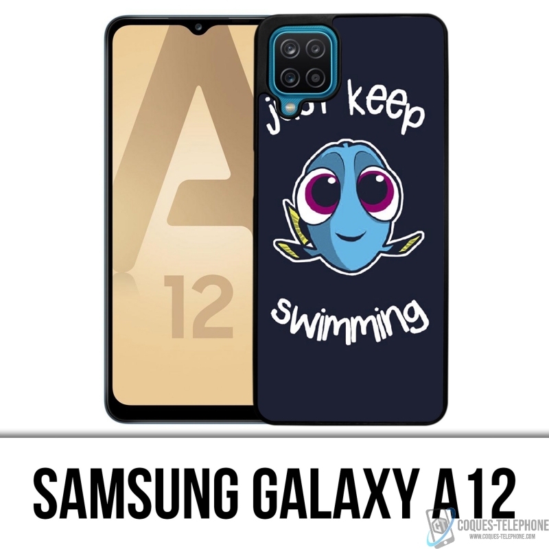 Coque Samsung Galaxy A12 - Just Keep Swimming