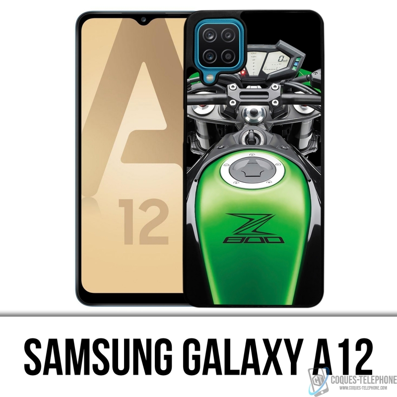 Coque Samsung Galaxy A12 - Kawasaki Z800 Moto
