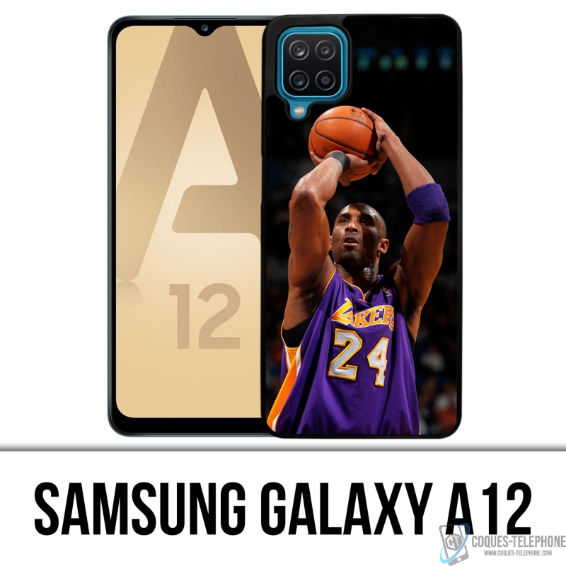 Coque Samsung Galaxy A12 - Kobe Bryant Tir Panier Basketball Nba