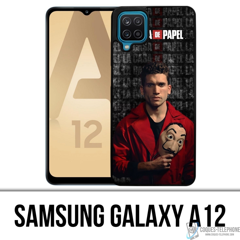 Samsung Galaxy A12 Case - La Casa De Papel - Denver Mask