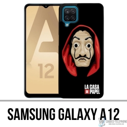 Cover Samsung Galaxy A12 - La Casa De Papel - Maschera Dalì