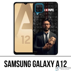 Coque Samsung Galaxy A12 - La Casa De Papel - Professeur Masque