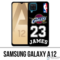 Coque Samsung Galaxy A12 - Lebron James Noir