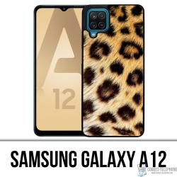 Custodia per Samsung Galaxy A12 - Leopard