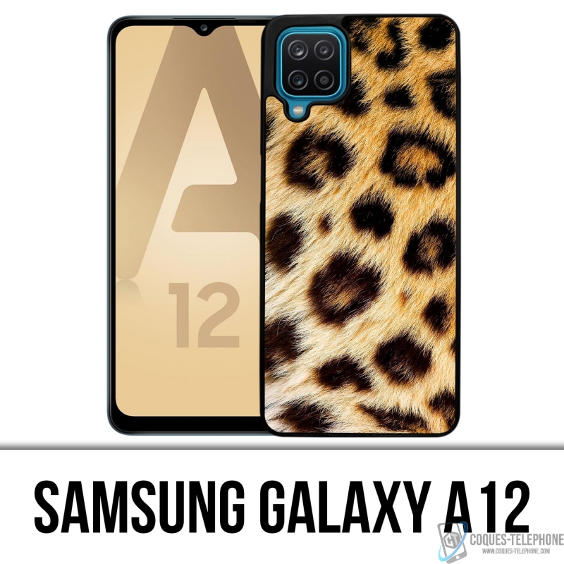 Coque Samsung Galaxy A12 - Leopard