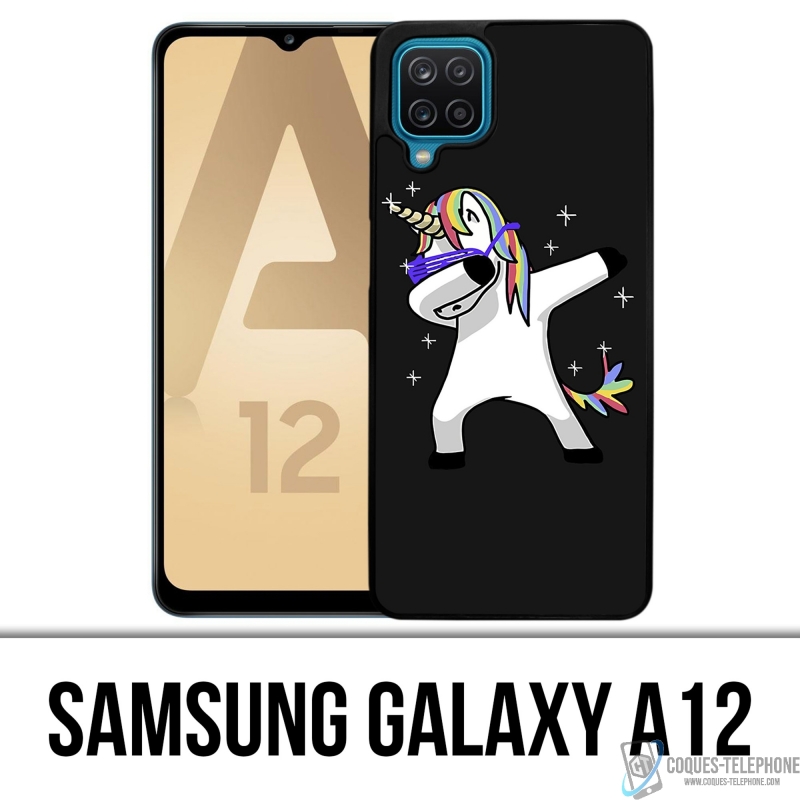 Coque Samsung Galaxy A12 - Licorne Dab