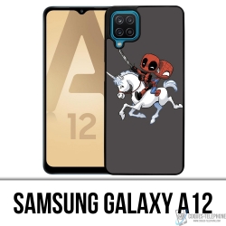 Custodia Samsung Galaxy A12 - Deadpool Spiderman Unicorno