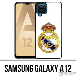Funda Samsung Galaxy A12 - Logotipo del Real Madrid
