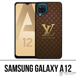 Coque Samsung Galaxy A12 - Louis Vuitton Logo