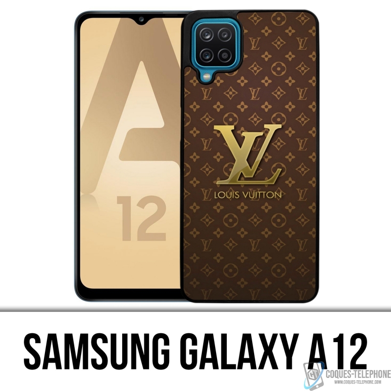 Custodia Samsung Galaxy A12 - Logo Louis Vuitton