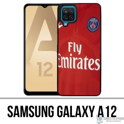 Funda Samsung Galaxy A12 - Camiseta roja Psg