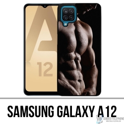 Samsung Galaxy A12 Case - Mann Muskeln