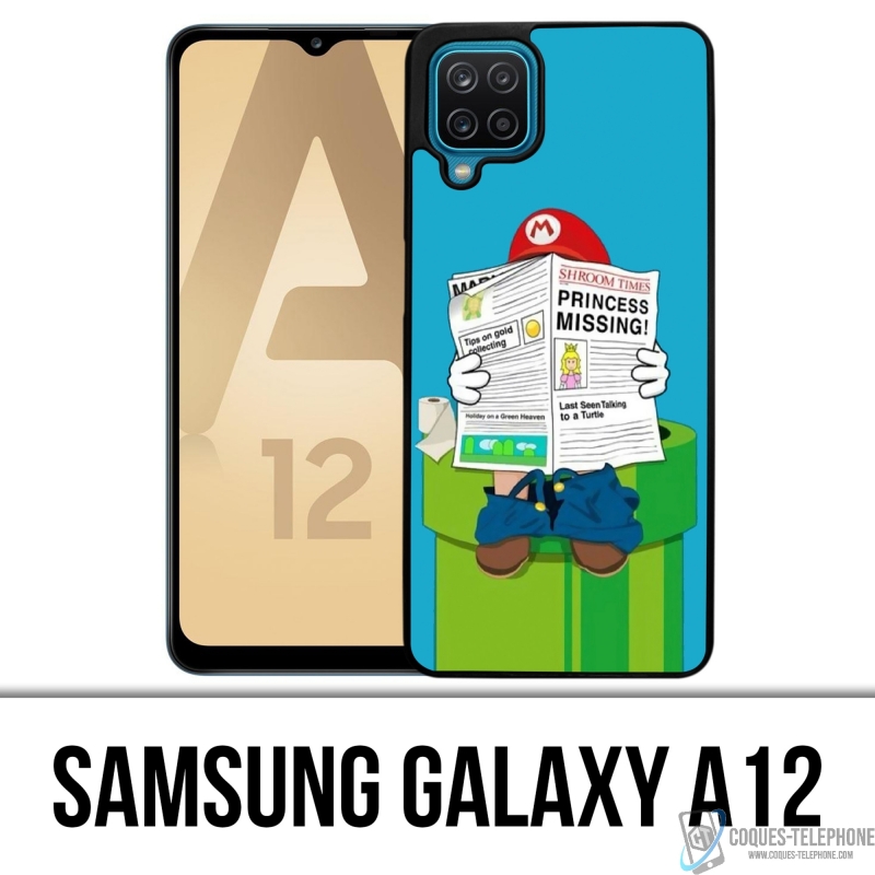 Cover Samsung Galaxy A12 - Mario Humor