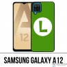 Coque Samsung Galaxy A12 - Mario Logo Luigi