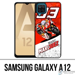 Cover Samsung Galaxy A12 - Marquez Cartoon