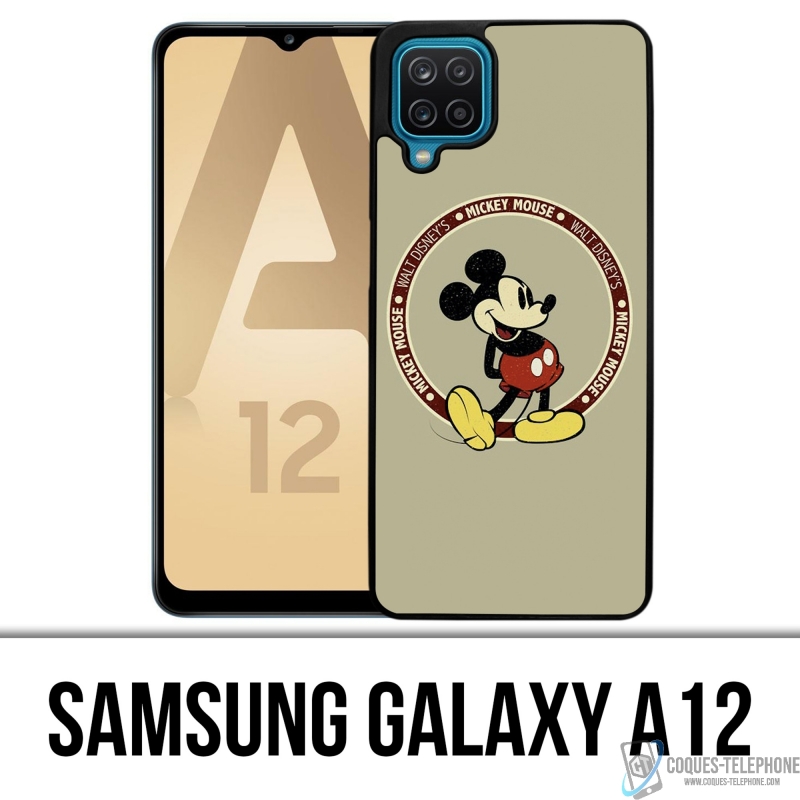 Samsung Galaxy A12 Case - Vintage Mickey
