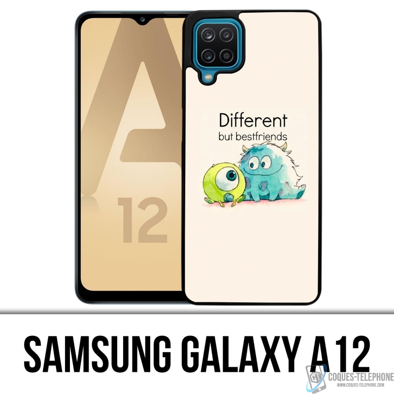 Coque Samsung Galaxy A12 - Monstre Cie Best Friends