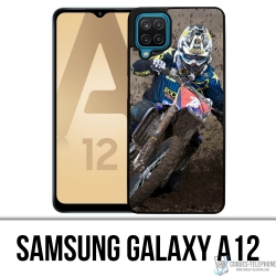Coque Samsung Galaxy A12 - Motocross Boue