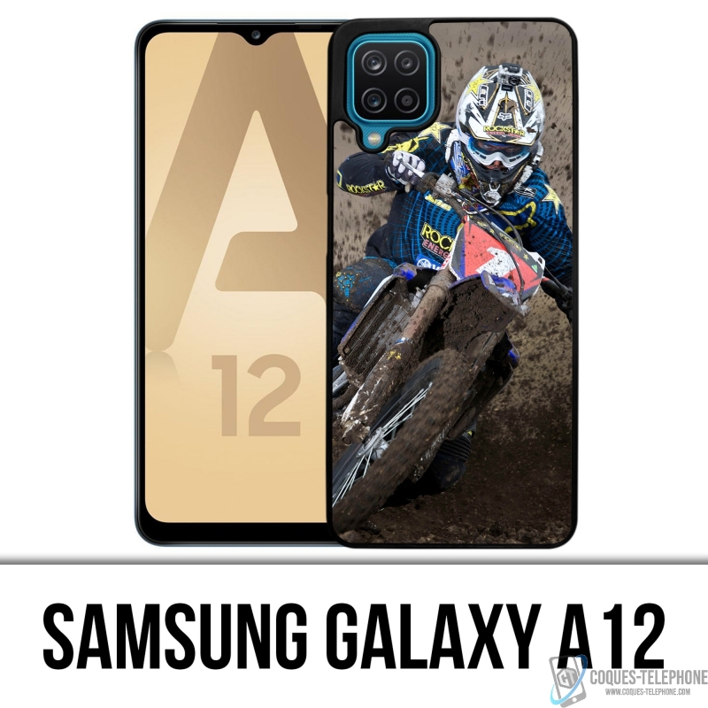 Samsung Galaxy A12 Case - Schlamm Motocross